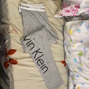 Calvin Klein Grey Leggings